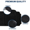 Universal Heavy Duty Solid Black All-weather Rubber Car Floor Mat product image