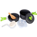 9-Piece Aluminum Camping Cookware Mess Kit product image