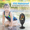 Wireless Bluetooth LED Speaker with Real Flame Torch Light Effect product image