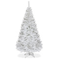 5/6/7/8-Foot White Christmas Tree with Solid Metal Legs product image