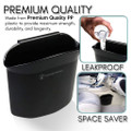 Zone Tech Portable Hanging Mini Car Garbage Can product image