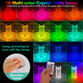 Crystal Diamond Cut Table Lamp product image
