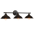 Modern Industrial 3-Light Antique Bronze Wall Fixture product image