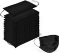 Black Disposable Non-Medical 3-Ply Face Mask (50- to 2,000-Pack) product image