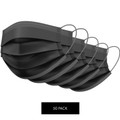 Black Disposable Non-Medical 3-Ply Face Mask (50- to 2,000-Pack) product image