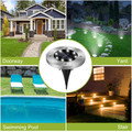 Solarek® Solar-Powered Outdoor Pathway Light (4- or 8-Pack) product image