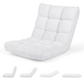 Adjustable 14-Position Microsuede Floor Chair product image