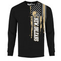 Men's Football USA Flag Long Sleeve Shirt product image