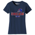 Women's Awesome Football Rhinestone Bling T-Shirt product image