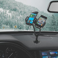 Heavy Duty Dual Car Mount with Flexible Long Gooseneck Holder product image