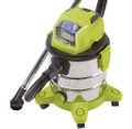 Sun Joe iON+ Cordless Stainless Steel Wet/Dry Vacuum with 4.0-Ah Battery product image