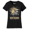 Women's Star-Spangled Football Short-Sleeve T-Shirts product image