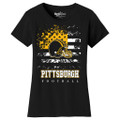 Women's Star-Spangled Football Short-Sleeve T-Shirts product image