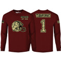Men's Ultimate Camo Football Long Sleeve Shirt product image