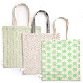 Reusable Organic Cotton Tote Style All-Purpose Bags (3-Pack) product image