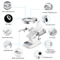 LED 3X/4.5X Magnifier Lens Helping Hand Stand product image