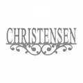 Personalized Family Name Metal Sign product image