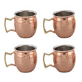 Moscow Mule Mug Set Copper-Plated Stainless Steel Shot Glasses (Set of 4) product image