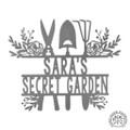 Personalized Outdoor Garden Metal Name Sign product image