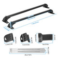 Universal 43-inch Car Roof Rack Cross Bar (2-Pieces) product image