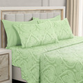 4 or 6-Piece Paisley Printed Deep Pocket Bed Sheet Set product image