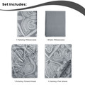 4 or 6-Piece Paisley Printed Deep Pocket Bed Sheet Set product image