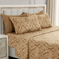 4 or 6-Piece Paisley Printed Deep Pocket Bed Sheet Set product image
