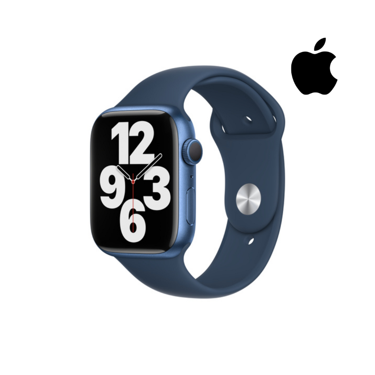 Apple® Watch Series 7, 4G LTE + GPS, 45mm – Blue Aluminum Case 