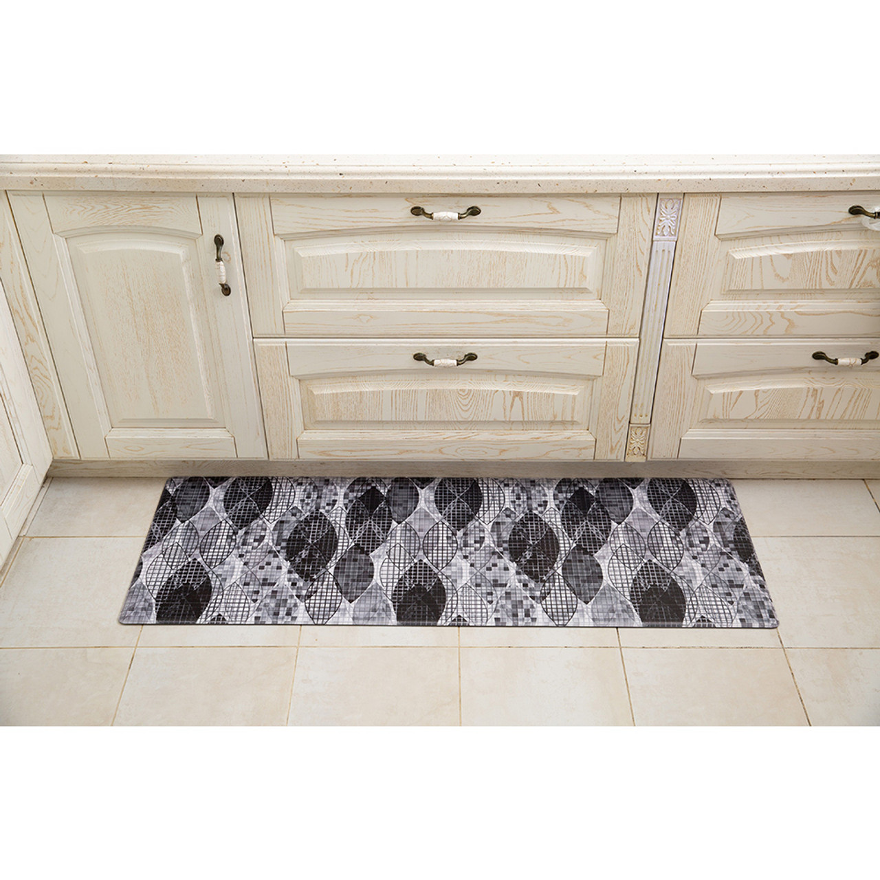 20 X 55 Chic Anti-Fatigue Memory Foam Kitchen Runner Mat