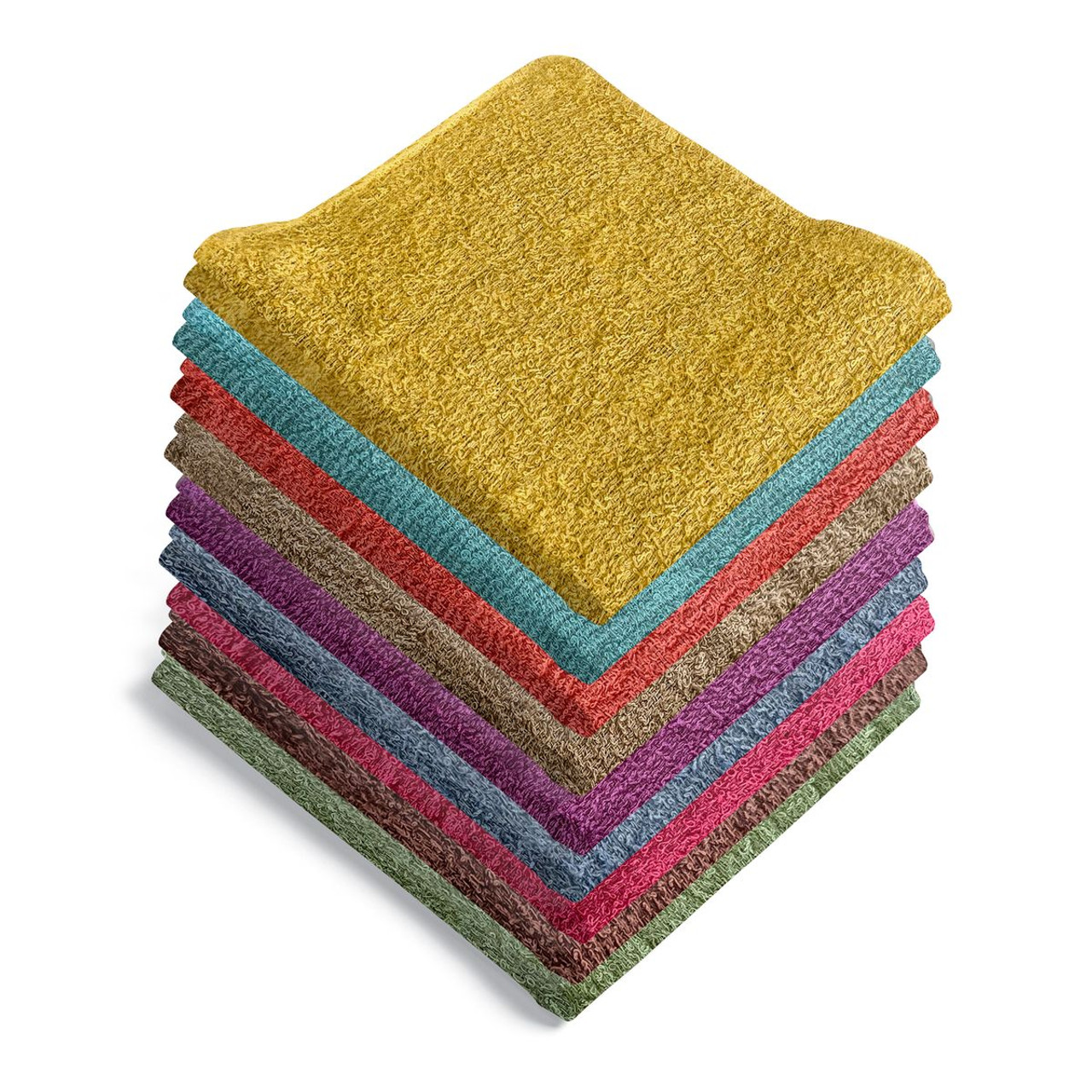 Absorbent 100% Cotton Washcloths (48- or 96-Pack) - DailySteals