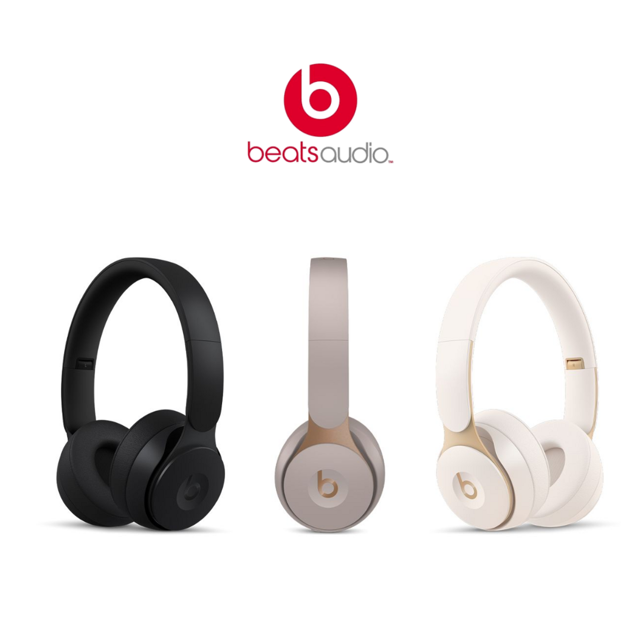 Beats Solo Pro Wireless Noise Cancelling On-Ear Headphones - Pick Your Plum