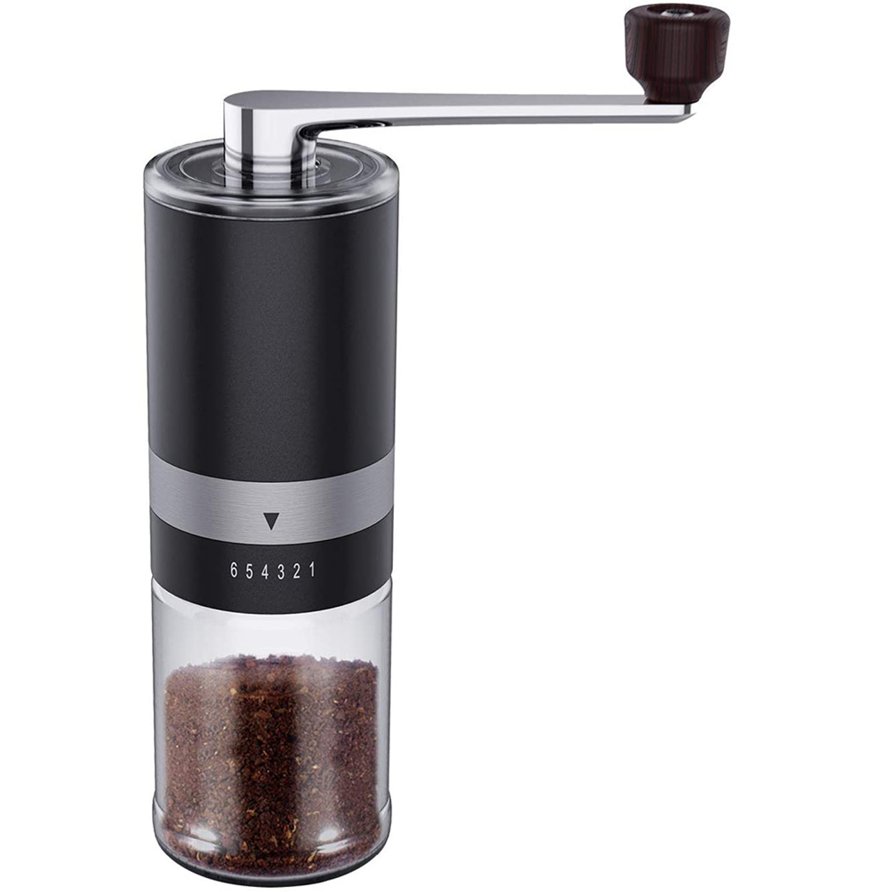 Evelyne Manual Conical Burr Coffee Grinder & Reviews