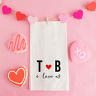 Personalized Valentine's Day Love-Themed Tea Towels product image