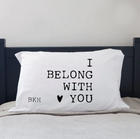 Personalized Romantic Pillowcase for Couples product image
