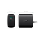 AUKEY® Compact Dual Port 4.8A Fast Charging Foldable USB Wall Charger, PA-U42 product image