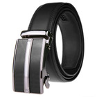 Men's Stripe Buckle Adjustable Ratchet Belt product image