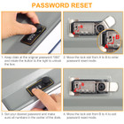 Hidden Safe 'The New English Dictionary' Book with Scrolling Combo Lock product image