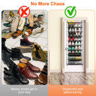 NewHome 10-Tier Over-the-Door Shoe Rack  product image