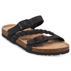 GaaHuu™ Women's Leather 2-Strap Footbed Sandals product image