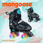 Mongoose® Adjustable Kids' Roller Skates with Light-up Wheels product image