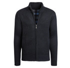 Men's Casual Fleece Lined Full-Zip Sweater Jacket product image