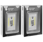 [2-Pack] Super Bright “Light Switch Style” Battery Powered LED Indoor Light product image