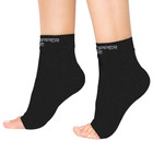 Copper Joe® Copper-Infused Foot Compression Sleeves (Set of 2) product image