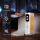 1500W Oil-Filled Radiator Space Heater with Adjustable Thermostat product image