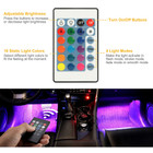 36-LED Multicolor 12V Car Atmosphere Light Strips with Remote product image