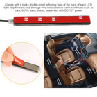 36-LED Multicolor 12V Car Atmosphere Light Strips with Remote product image