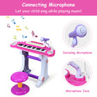 Kids' Electronic 37-Key Keyboard with Microphone product image
