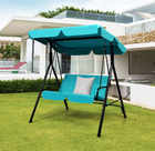 Blue Loveseat Patio Canopy Swing Glider product image
