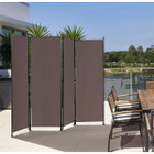 Folding 4-Panel Room Dividing Privacy Screen product image