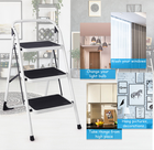 Lightweight Foldable 3-Step Ladder with 330-Lb Capacity product image